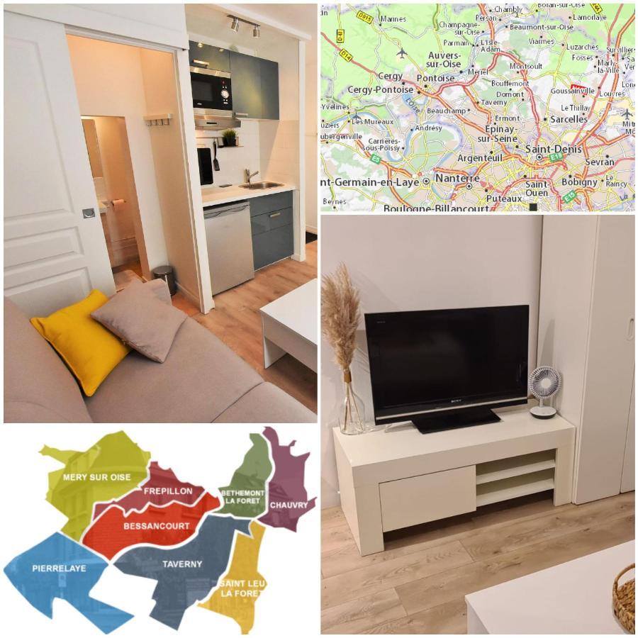 Appartement Au Coeur De La Ville De Taverny Extérieur photo